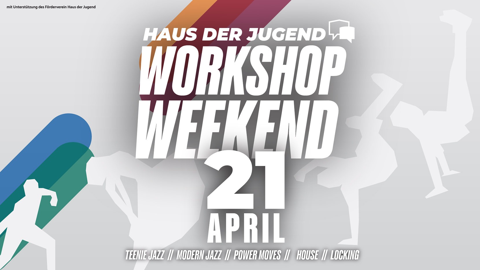 Banner mit Titel: Workshop-Weekend 21. April