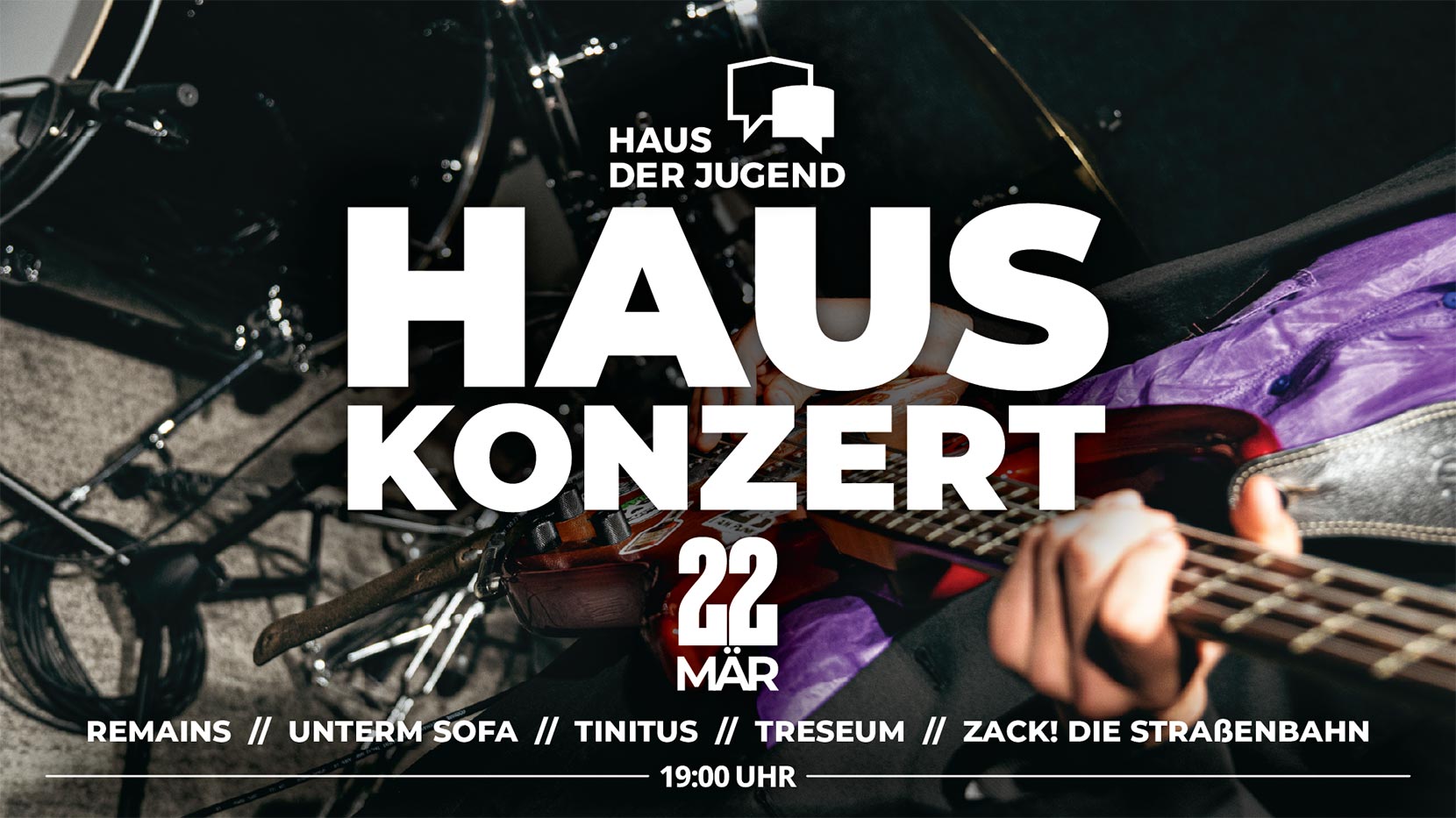 Text Hauskonzert, Hintergrund Gitarrist